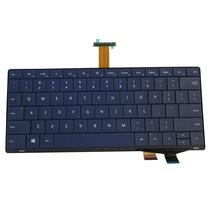 New Microsoft Surface Pro 3 Pro 4 Blue Replacement Keyboard