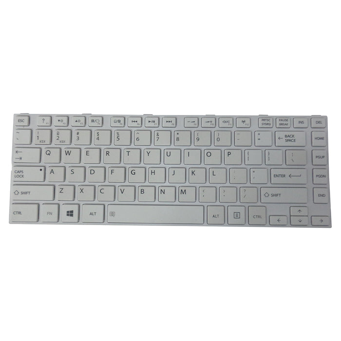 New Toshiba Satellite C40-A C40D-A C45-A C45D-A White Keyboard