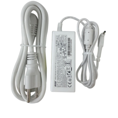 New Acer Aspire V3-331 V3-371 Chromebook CB3-111 CB5-311 White Ac Adapter Charger