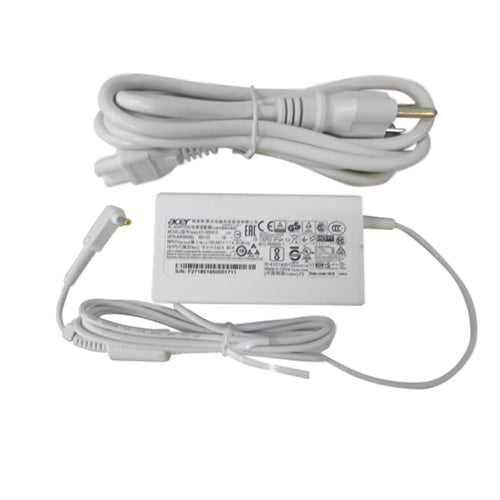 New Acer Aspire S7-191 S7-391 White Ac Adapter Charger w/ Power Cord