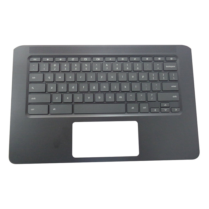 New HP Chromebook 14 G5 Black Palmrest & Keyboard L14355-001