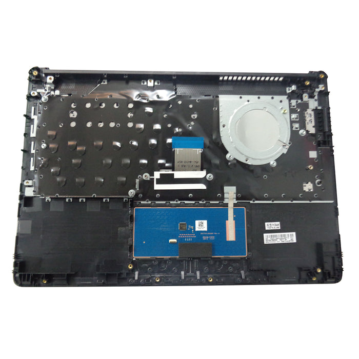 New HP 14-CK 14-CM Smoke Gray Palmrest w/ Keyboard & Touchpad L23491-001 - LaptopParts.ca