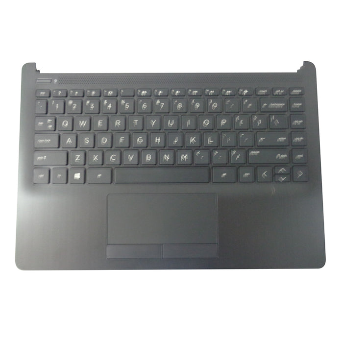 New HP 14-CF 14-DF 14-DK Palmrest w/ Keyboard & Touchpad L24818-001 - LaptopParts.ca