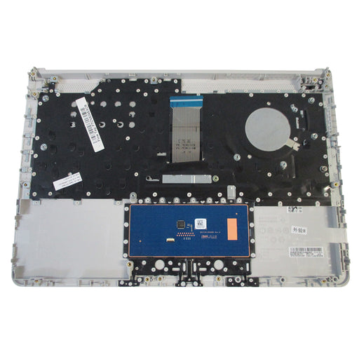 New HP 14-CF 14-DF 14-DK Palmrest w/ Non-Backlit Keyboard & Touchpad L48648-001 - LaptopParts.ca
