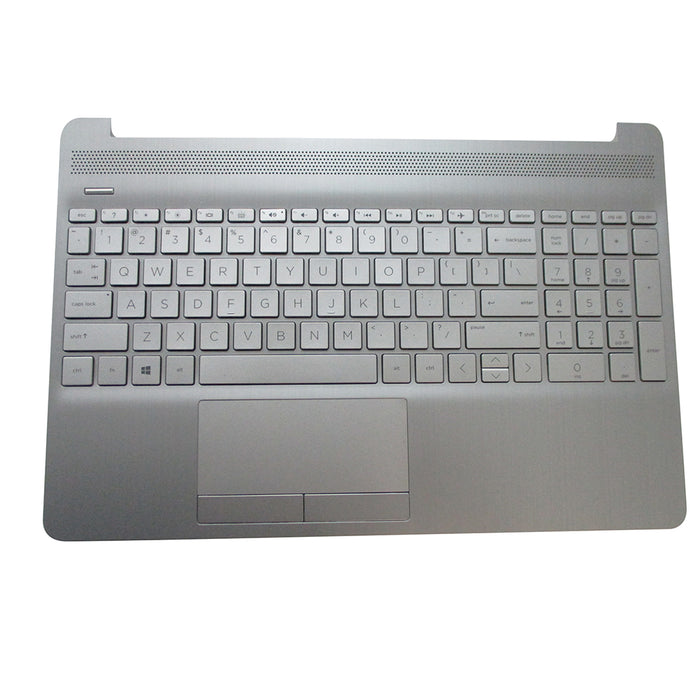 New HP 15-DW 15T-DW 15s-DU Palmrest w/ Backlit Keyboard & Touchpad L52022-001