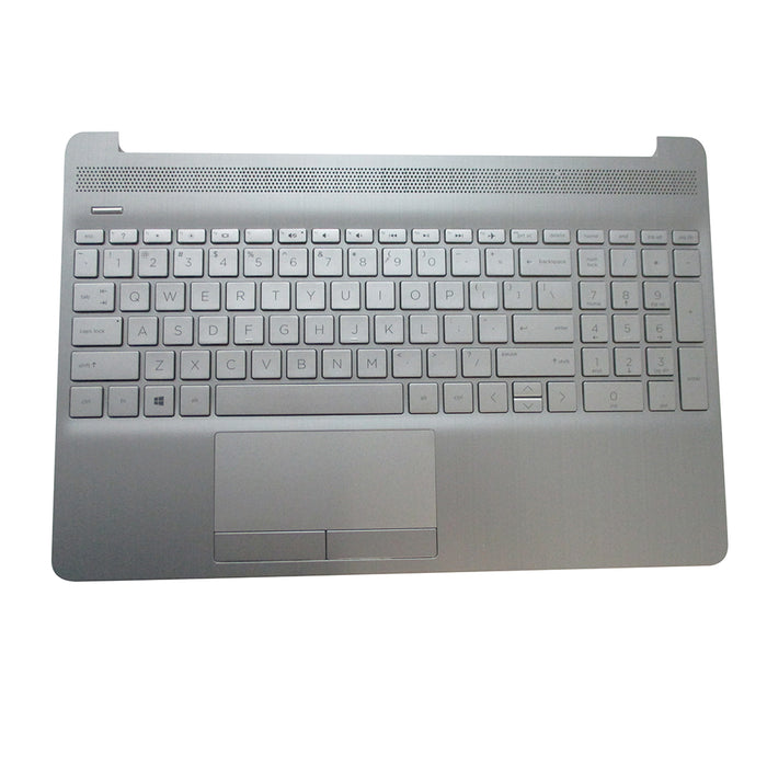 New HP 15-DW 15-GW Palmrest w/ Non-Backlit Keyboard & Touchpad L52023-001