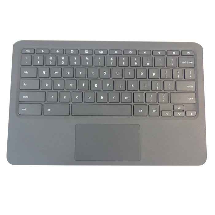 New HP Chromebook 11A G6 EE Palmrest Keyboard & Touchpad L52192-001 - LaptopParts.ca