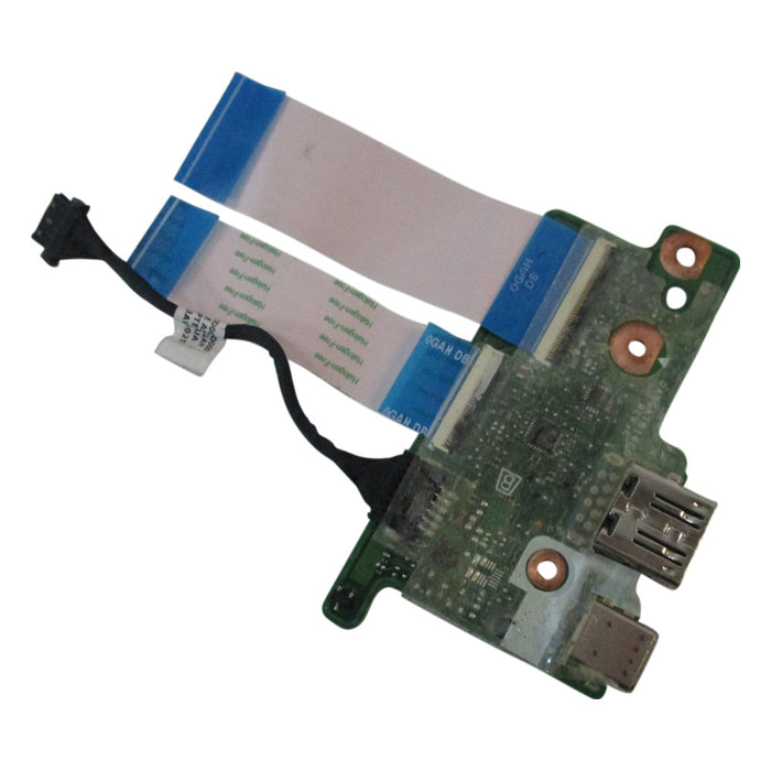 New HP Chromebook 11 G8 EE USB Board w/ Cables L89792-001 REV.C DA0GATB16C0 - LaptopParts.ca