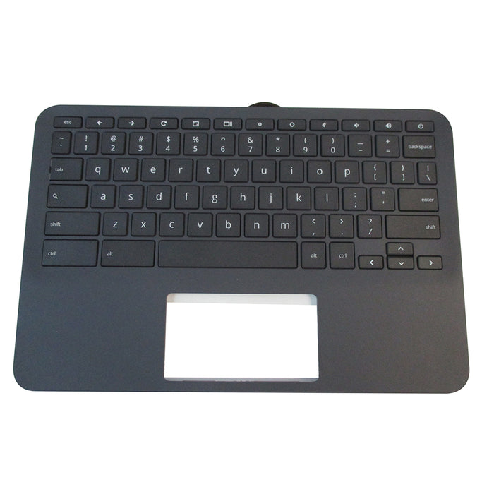 New HP Chromebook 11 G8 EE Palmrest w/ Keyboard L90339-001 - LaptopParts.ca