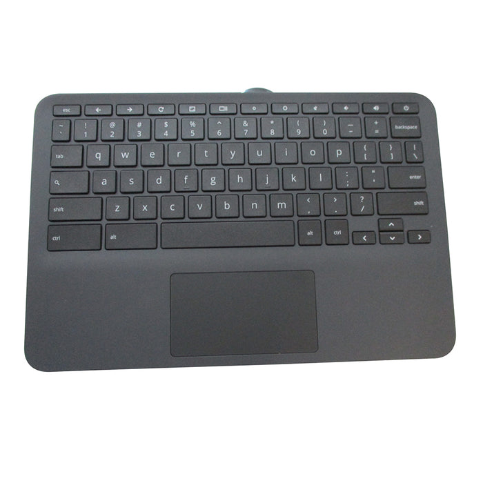 New HP Chromebook 11A G8 EE Palmrest w/ Keyboard & Touchpad L92832-001 - LaptopParts.ca