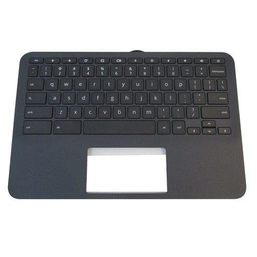 New HP Chromebook 11A G8 EE Palmrest w/ Keyboard L92832-001 - LaptopParts.ca