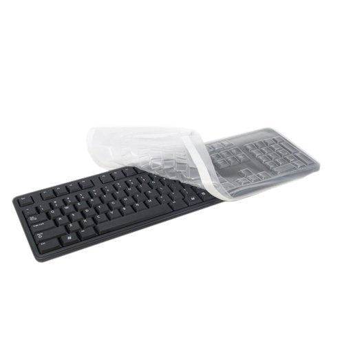 New Clear Computer Keyboard Cover Skin for Logitech K400 Plus Keyboards