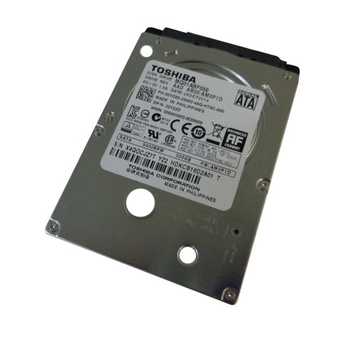 New Toshiba MQ01ABF050 SATA Laptop Hard Disk Drive 500GB 5400RPM 2Y22D - LaptopParts.ca