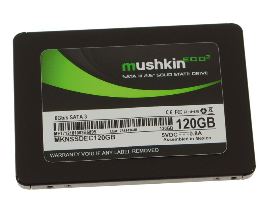 New New Mushkin 120GB  SATA SSD 6Gbp/s 2.5" Internal Solid State Drive 7mm 120GB