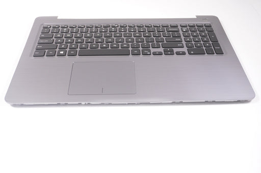 New 6VTM9 Dell Laptop US Palmrest Keyboard Gray - LaptopParts.ca