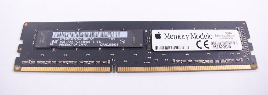 New 733036-581 Micron 4GB Memory Module 240P PC3-14900E ECC Udimm 1RX8