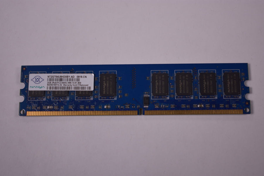 New CT25664AA800.M16FE Crucial Technologies 2GB DDR2 PC2-6400 800MHZ CL6 Dimm