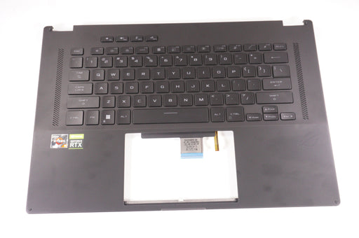 New 6053b2052601 Asus Laptop US Palmrest Keyboard  Off Black - LaptopParts.ca
