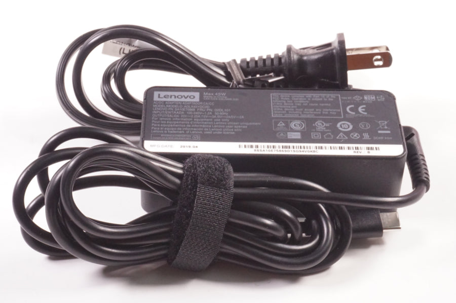 New 02DL101 Lenovo Laptop 45W 20V 2.25A AC Adapter - LaptopParts.ca