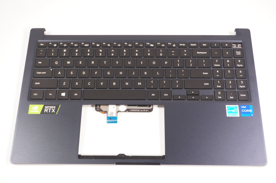 New BA83-03910A Samsung Laptop US Palmrest Keyboard