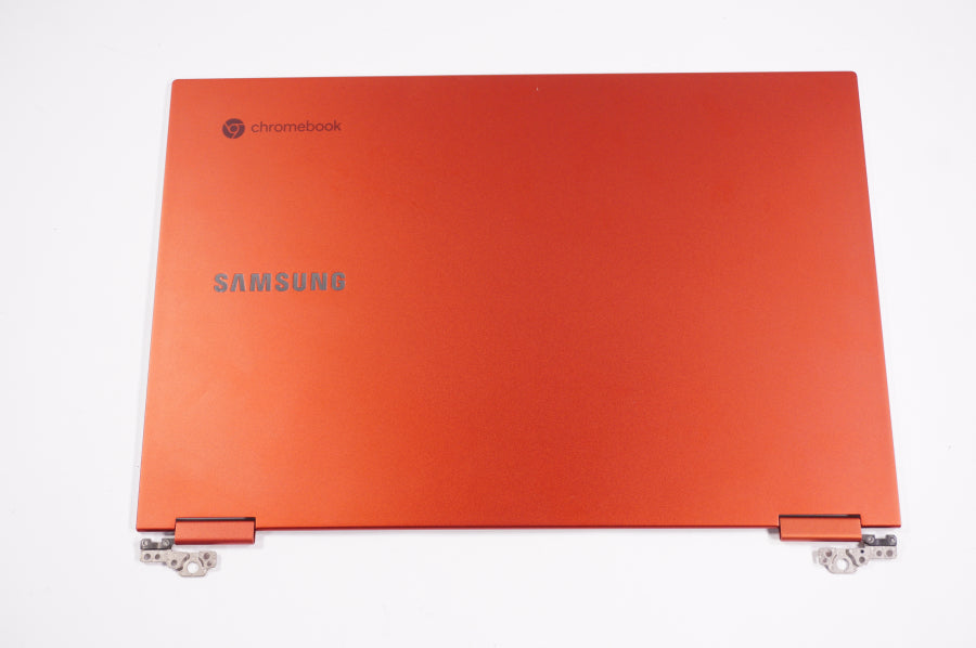 New BA61-04033A Samsung Laptop LCD Back Cover W Hinges Red