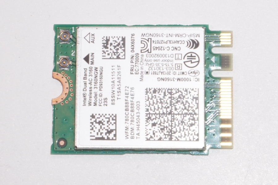 New SW10A11511 Lenovo Laptop Wireless Card