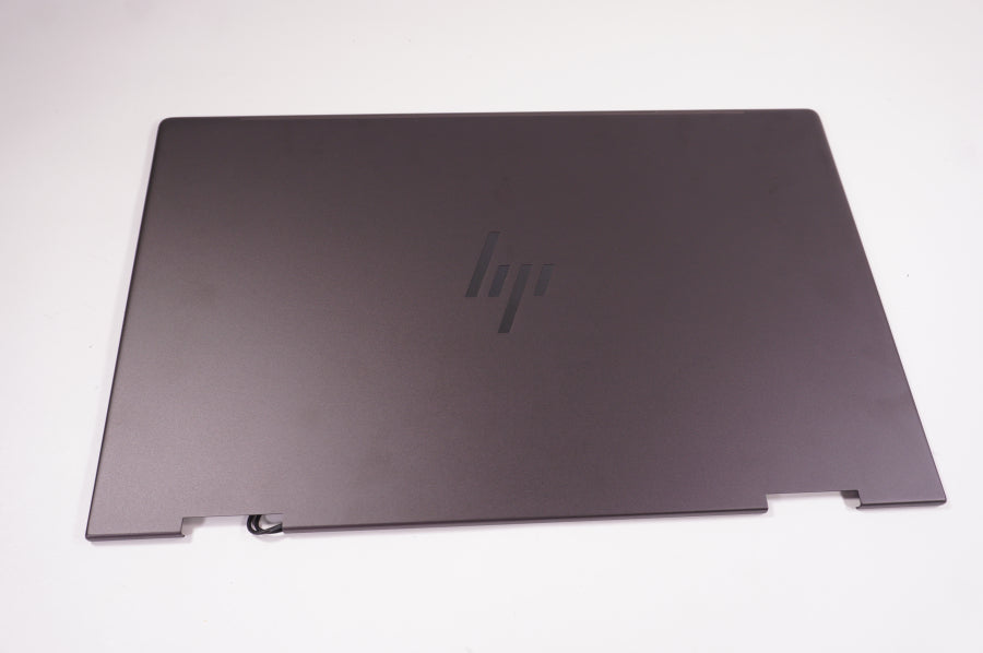 New N47928-001 Hp Laptop LCD Back Cover  WITH ANTENNA Nightfall Black