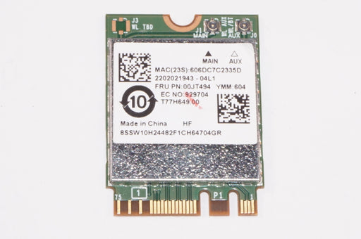 New 00JT494 Lenovo Laptop Wireless Card - LaptopParts.ca