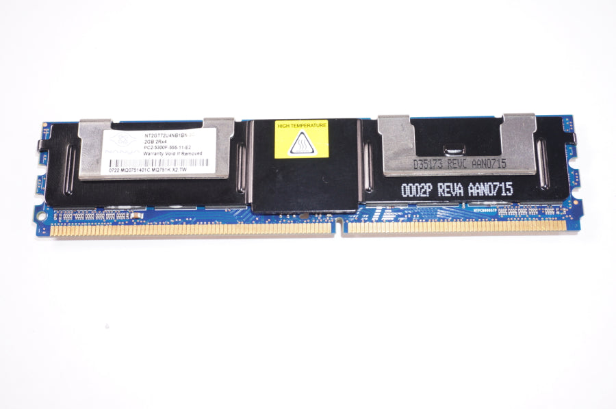 New KVR667D2D4F5-2G Kingston Laptop 2GB PC2-5300 DDR2-667MHz 240-Pin DIMM Dual Rank - LaptopParts.ca