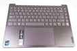 New 5CB1H23725 Lenovo Laptop US Palmrest Keyboard Storm Grey - LaptopParts.ca