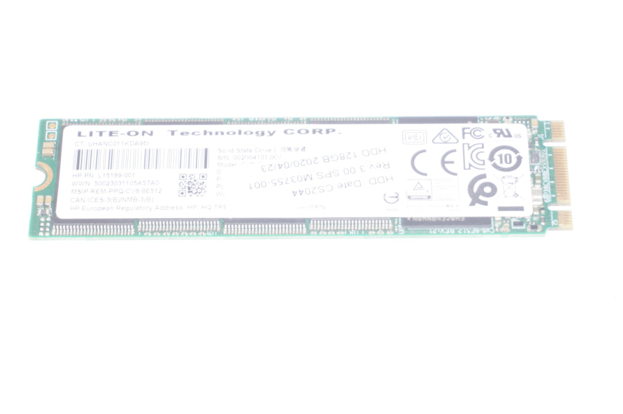 New M03755-001 Hp Laptop 128GB SATA M.2 2280 SSD Drive