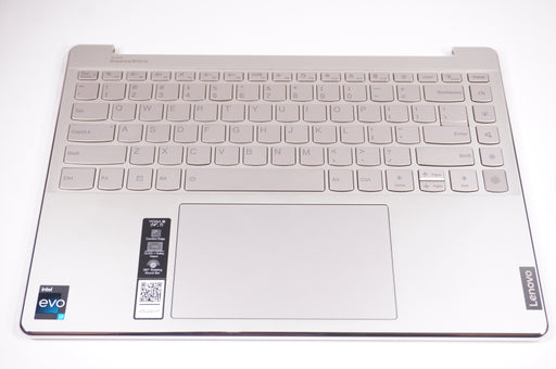New 5CB1H23770 Lenovo Laptop US Palmrest Keyboard  Oatmeal - LaptopParts.ca