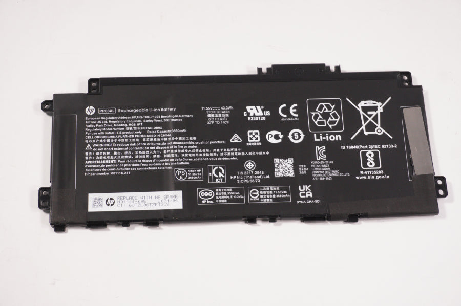 New M01118-AC1 11 Laptop 3CELL 43.3Wh 3560Mah .55V Battery