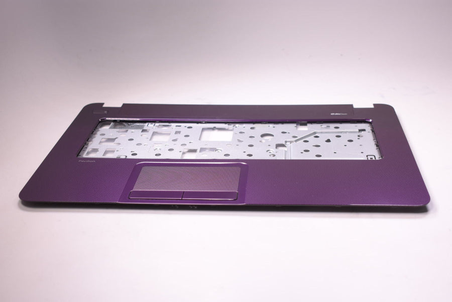 New ZYU36R68TP403 Hp Laptop Palmrest Touchpad Purple - LaptopParts.ca