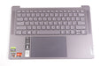 New 5CB1L50300 Lenovo Laptop US Palmrest Keyboard Storm Grey - LaptopParts.ca