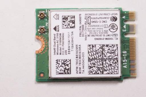 New 04X6076 Lenovo Laptop Wireless Card - LaptopParts.ca