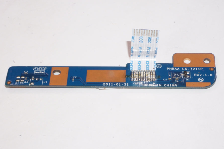 New LS-7211P Toshiba Laptop LED Port Board With Cable Connector - LaptopParts.ca
