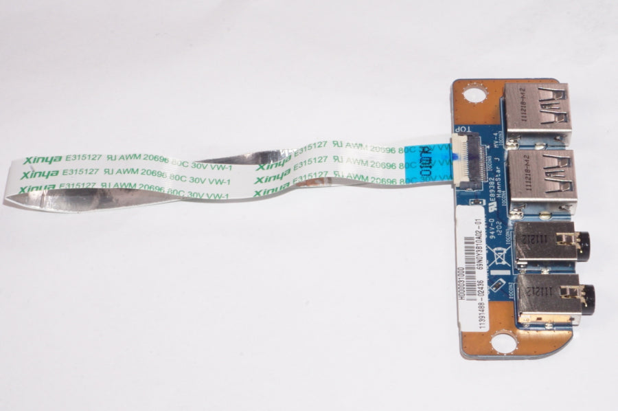 New H00003100 Toshiba Laptop USB & Audio Board - LaptopParts.ca