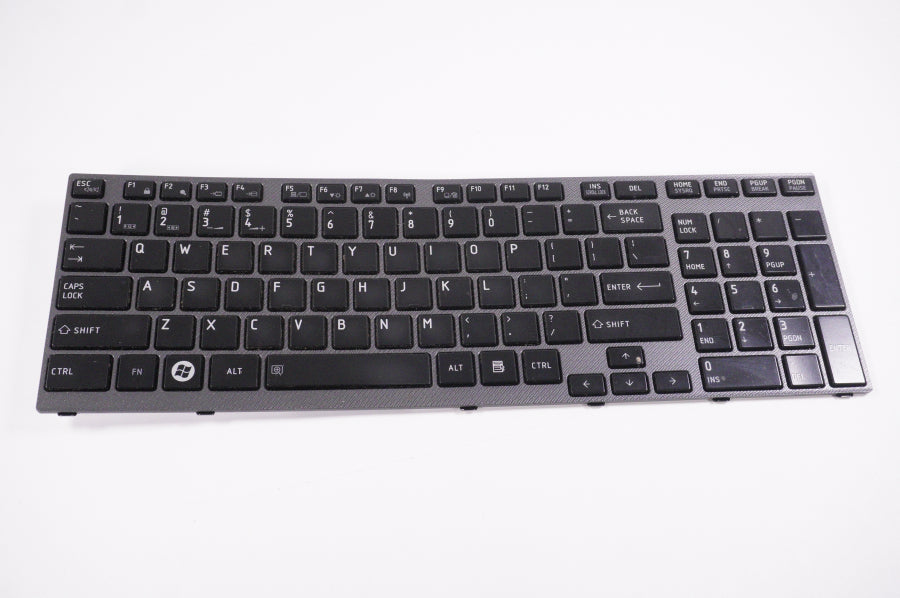 New K000101550 Toshiba Laptop Keyboard  US  Black - LaptopParts.ca