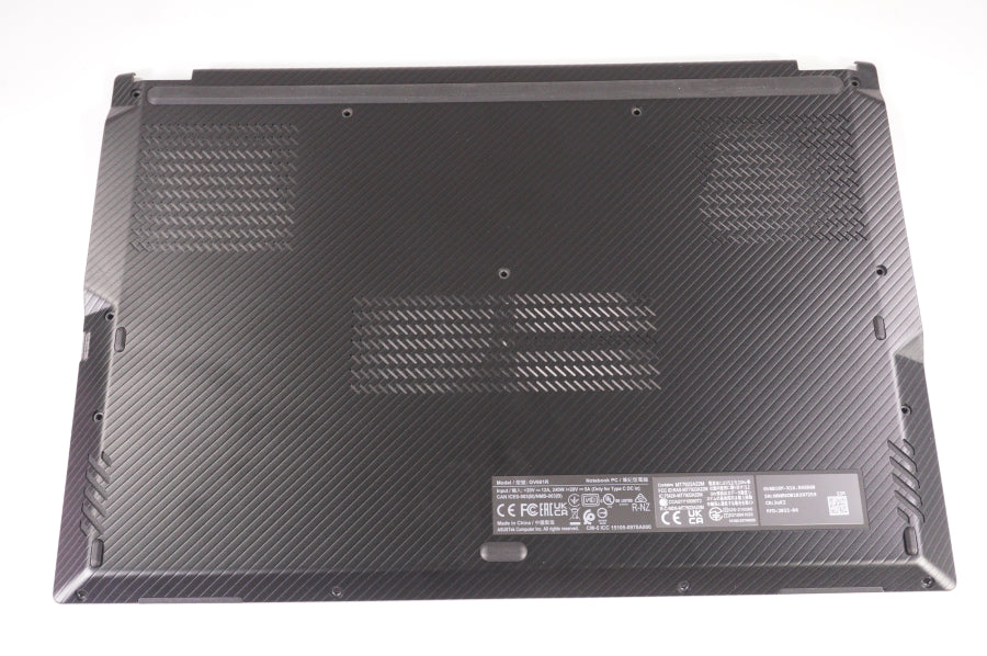 New 13NR0AP1AM0101 Asus Laptop Bottom Base Cover Off Black - LaptopParts.ca