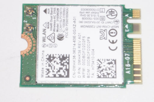 New CN-0MHK36 Dell Laptop Wireless Card - LaptopParts.ca