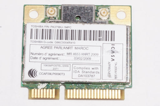 New V000190580 Toshiba Laptop W-LAN 802.11B/ G/ n  Realtek - LaptopParts.ca
