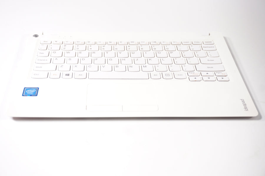 New 5CB0M53650 Lenovo Laptop US Palmrest Keyboard White - LaptopParts.ca