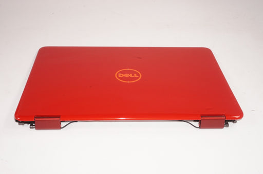 New CN-0J00M5 Dell Laptop LCD Back Cover Red With Hinges - LaptopParts.ca