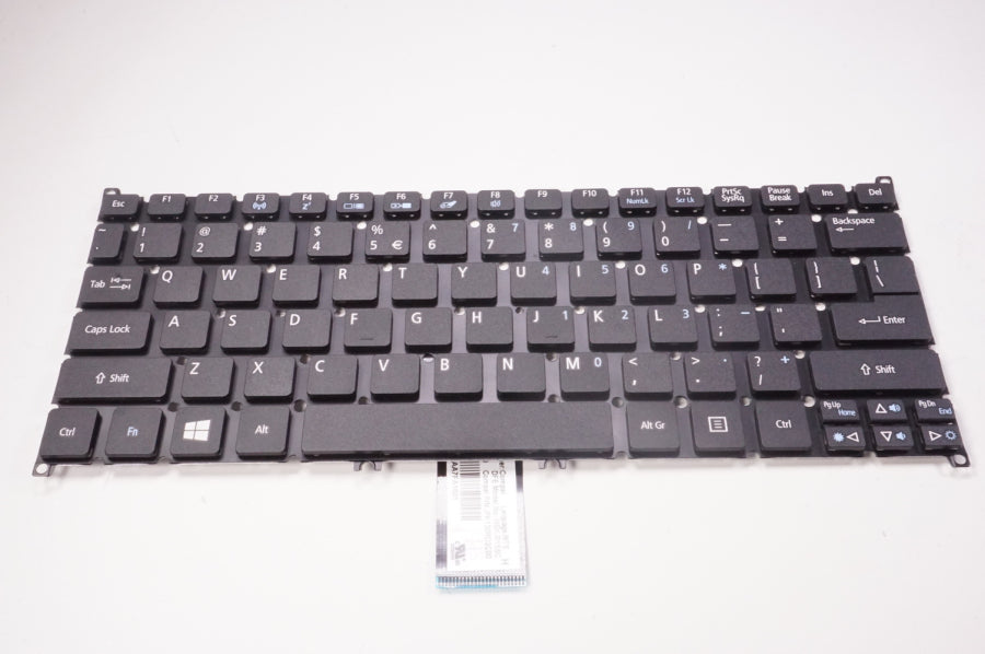 New PK130RO2C00 Acer Laptop Keyboard US Black Frameless