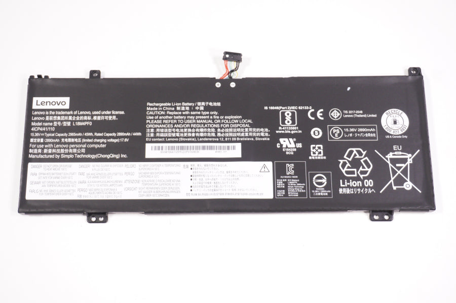New 5B10S73499 Lenovo Laptop  44Wh 15.36v 2965 mAh Battery - LaptopParts.ca