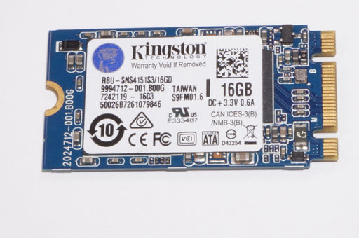 New RBU-SNS4151S316GD Toshiba Laptop 16gb SSD Hard Drive - LaptopParts.ca