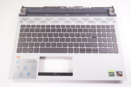 New D3X6T Dell Laptop US Palmrest Keyboard  Grey with Speckles - LaptopParts.ca