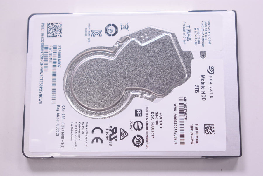 New 1R8174-286 Seagate 2TB 7mm ® Mobile HDD