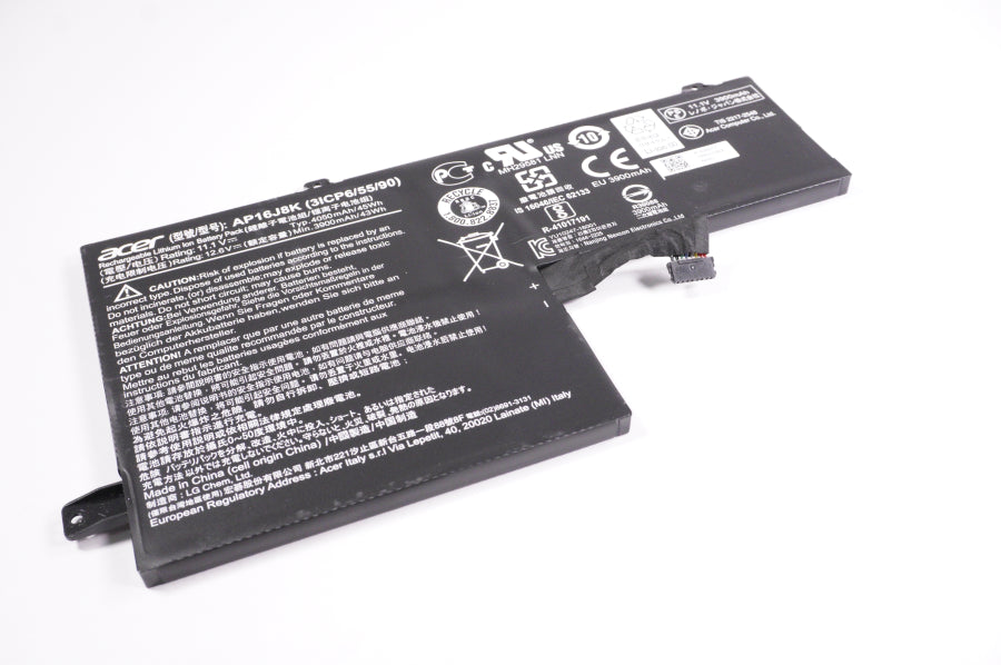 New AP16J8K Acer Laptop 43 Wh 11.1V 3900 mAh Battery - LaptopParts.ca